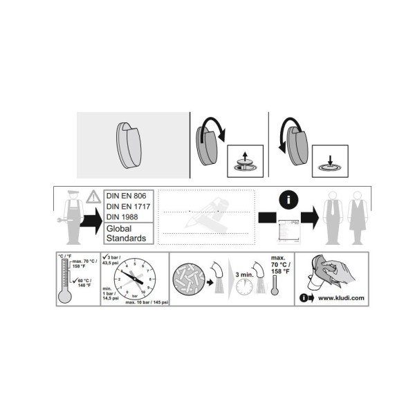 Сифон для ванни Kludi Rotexa 214090500
