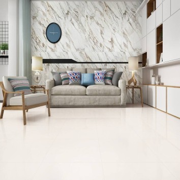 Керамограніт Megagres Моноколори White Pol Pj6900 60x60 см