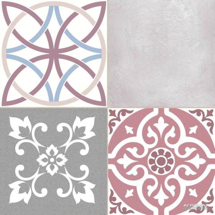 Напольная плитка Dual Gres HELEN COLD (микс в упаковке) 10×450×450