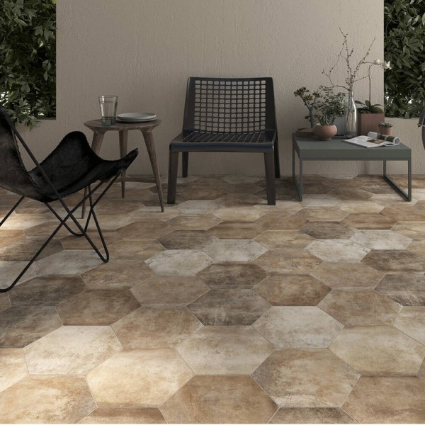 Керамогранит Bestile Toscana Flamme Terre 8×290×258 под камень