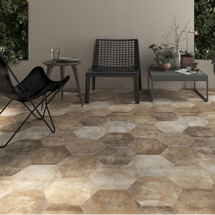 Керамогранит Bestile Toscana Flamme Terre 8×290×258 под камень