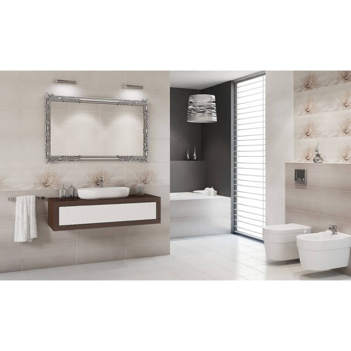 Керамогранит Opoczno Avangarde White 9×420×420