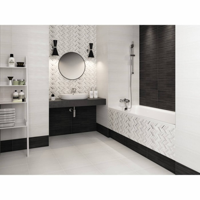 Керамогранит Cersanit ODRI WHITE 9×420×420 под камень