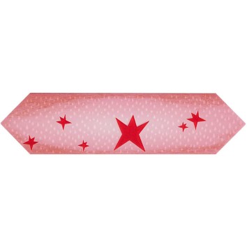 Декор Pamesa Agatha Carnival 21 Estrellas Rojo 7,5x26,5 см
