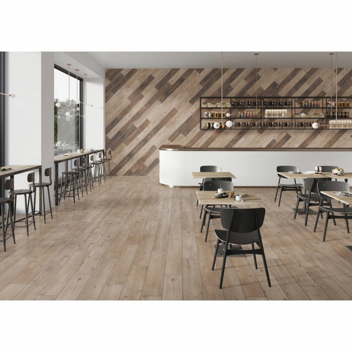 Керамогранит CERRAD PODLOGA TONELLA BEIGE RECT 8×193×1202 под дерево