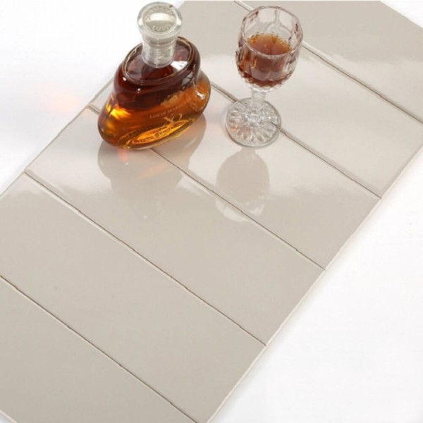 Плитка Almera Ceramica Metro Bisel White 10x20 см