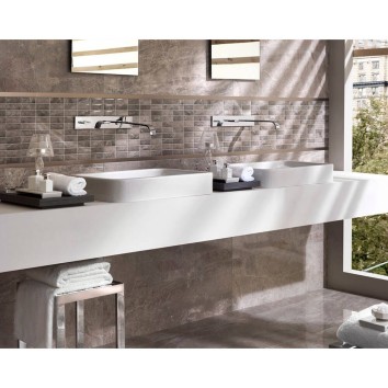 Плитка Impronta Marmi Imperiali Emperador Tuana 30x90 см