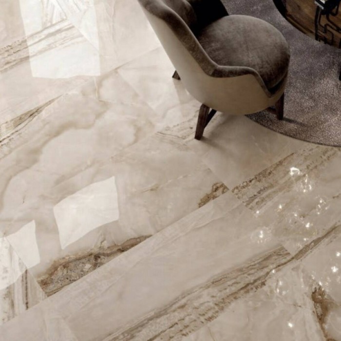 Керамогранит Flaviker Supreme SP6013L SP.GOL.CALAC.LUx 9×600×600 под мрамор