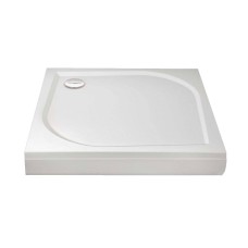 Душовий піддон Devit Universal FTR4109 90х90х13,5 см квадратний з ніжками, панелю, сифоном