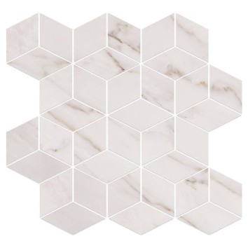 Декор Opoczno Carrara Pulpis Mosaic White 28x29,7 см