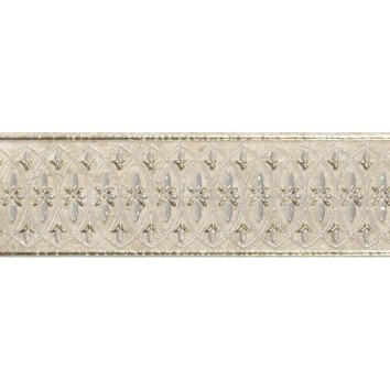 Фриз Ape Ceramica Travertino Cenefa Dalila Gold Shine 8x25 см