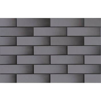 Клінкер Cerrad Elewacja Szkliwiona Grafitowa 6,5x24,5 см