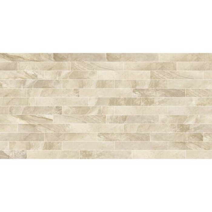 Керамогранит Impronta Beige Experience ROYAL BEIGE LIST. MIx SQ 10×1200×200 под камень