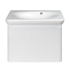 Тумба з раковиною Devit Fly New 0020120W підвісна 60 см білий