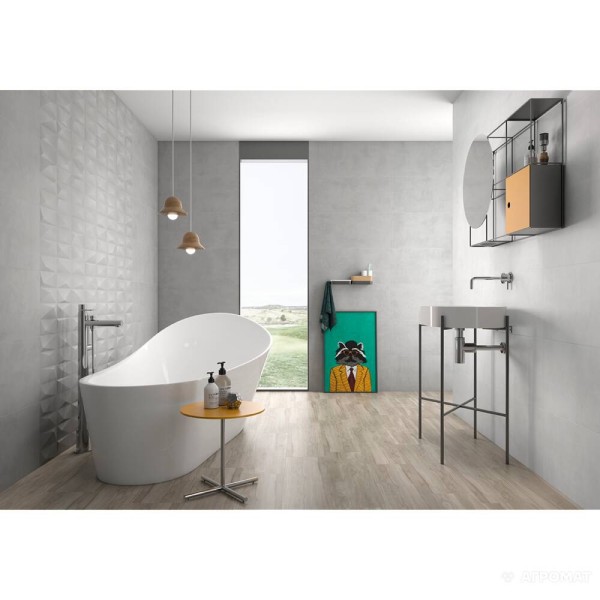 Плитка Geotiles Ut. Citizen Gris Rlv 36x80 см