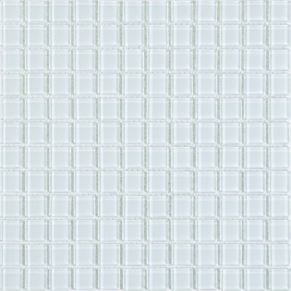 Мозаїка Mozaico De Lux S-Mos A-10 Crystal White 30х30 см