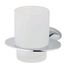 Склянка Devit Prestige 8058124SC з тримачем хром