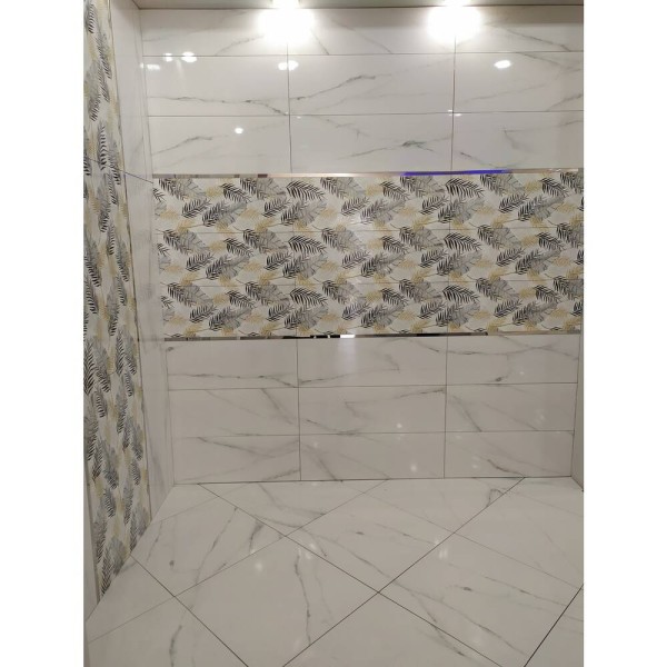 Плитка Termal Seramik Lincoln Leaf Rect Decor 30x90 см декор