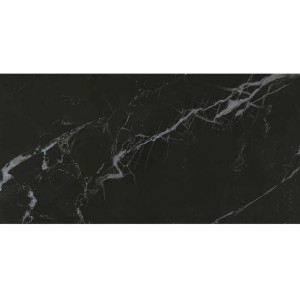 Керамограніт Almera Ceramica-2 Xl Qi918P989M Imperium Black 90x180 см