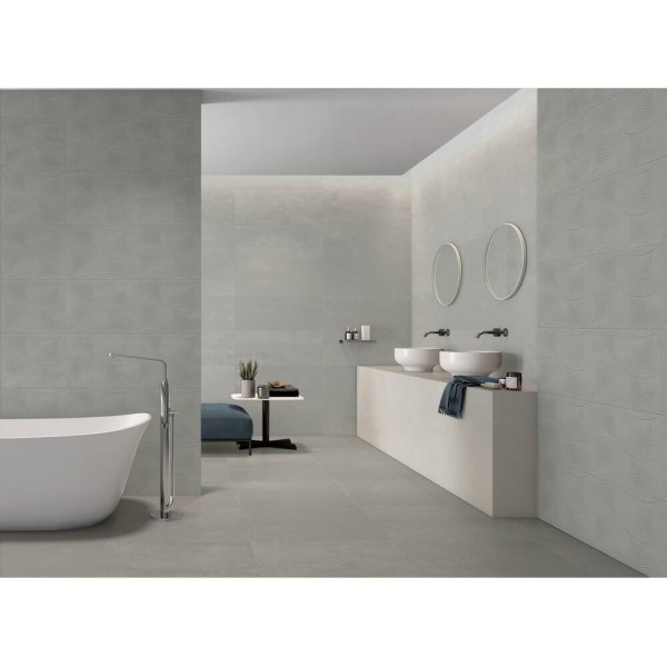 Плитка La Platera Metal Silver 35x90 см