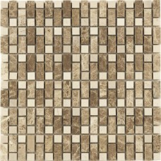 Мозаїка Mozaico De Lux Cl-Mos PMST34 Beige Stripe 30x30 см