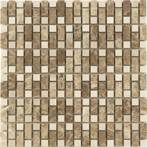 Мозаїка Mozaico De Lux Cl-Mos PMST34 Beige Stripe 30x30 см