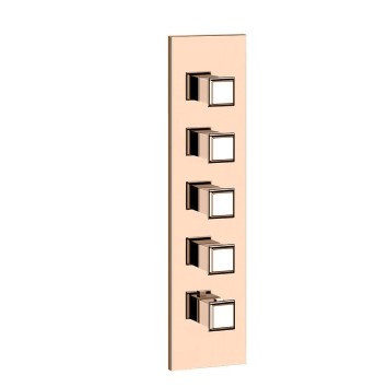 Змішувач прихованого монтажу з термостатом для душу Gessi Eleganza 46208-030 з термостатом