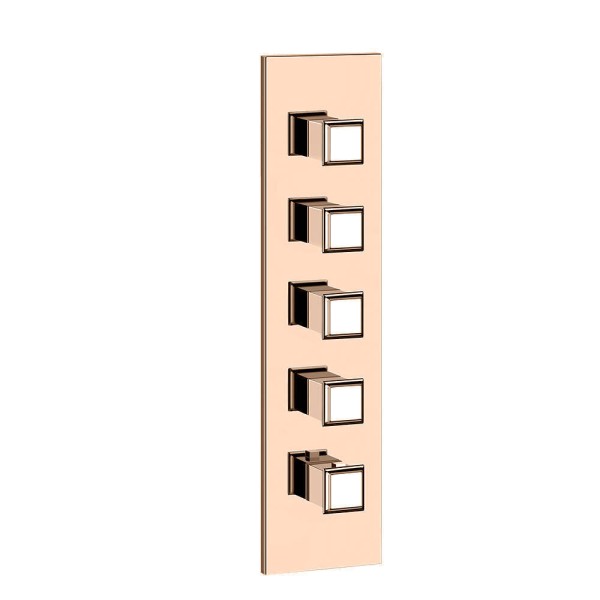 Змішувач прихованого монтажу з термостатом для душу Gessi Eleganza 46208-030 з термостатом