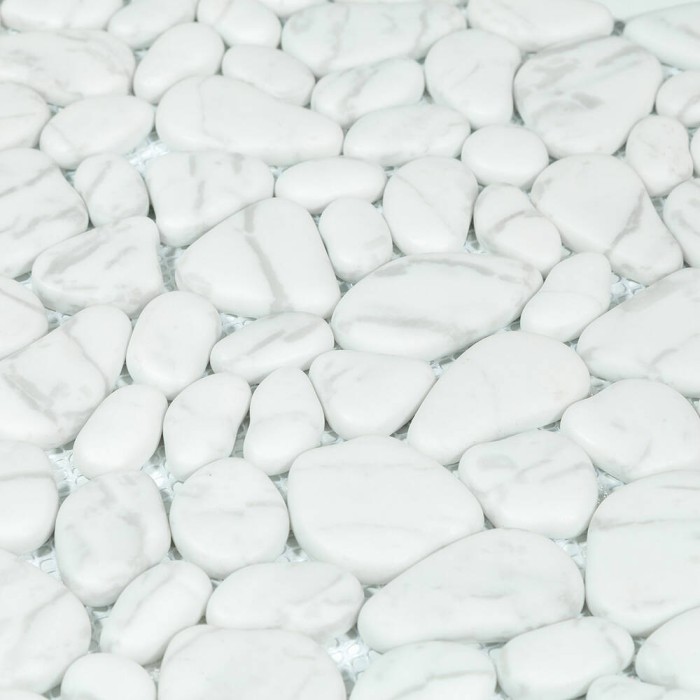 Мозаїка Mozaico De Lux V-Mos VL-425W White Stone Mosaic 28,5x28,5 см