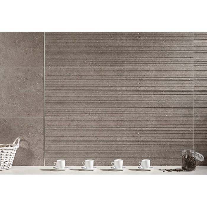 Керамогранит Rocersa Muse TAUPE RC 7×1200×400 под камень