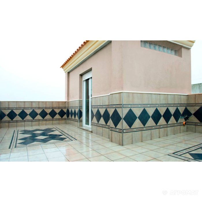 Клинкер EXAGRES Mediterraneo PELD FIOR GRAFITO ступени 12×330×330