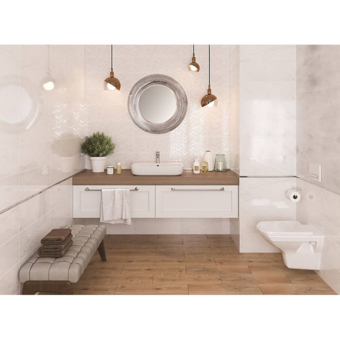 Плитка Cersanit MARIEL INSERTO CHEVRON Плитка Cersanit MARIEL INSERTO CHEVRON