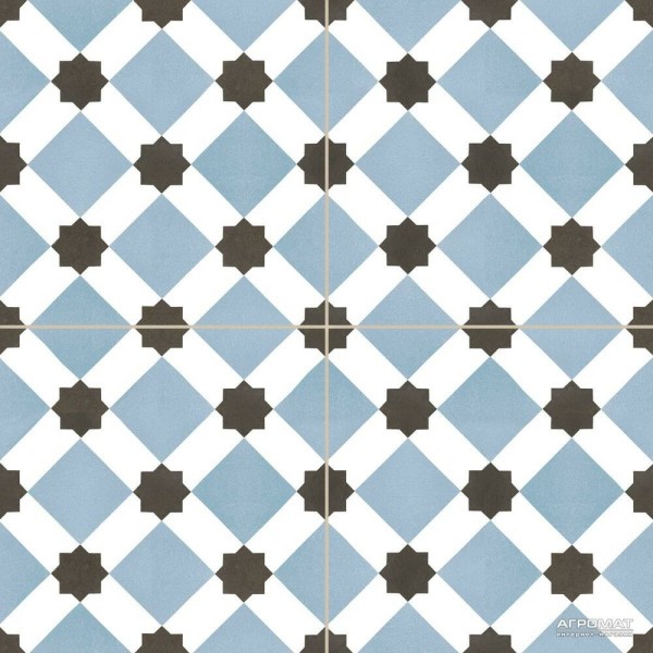 Напольная плитка Dual Gres Chic HOWARD BLUE 10×450×450