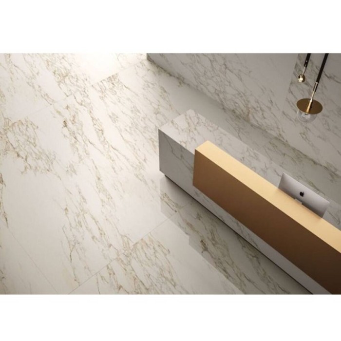 Керамогранит Impronta Marble Experience MB02BAL CALACATTA GOLD SQ.LAPP. 9×1200×600 под мрамор