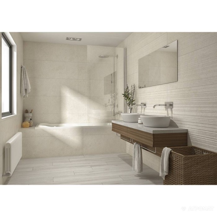 Керамогранит Rocersa Muse CREAM RC 7×1200×400 под камень