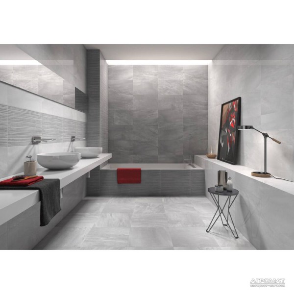 Плитка Geotiles Ut. Fred Gris Rlv 33x55 см