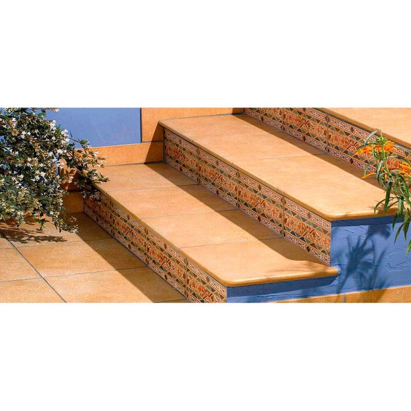 Клинкер EXAGRES Vega PELDANO FIOR. ROJO ступени 12×330×330