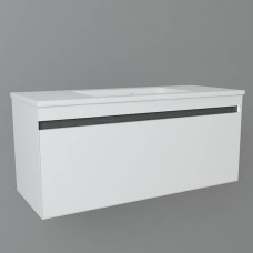 Тумба з раковиною Devit Up 0W22120W підвісна 100 см білий