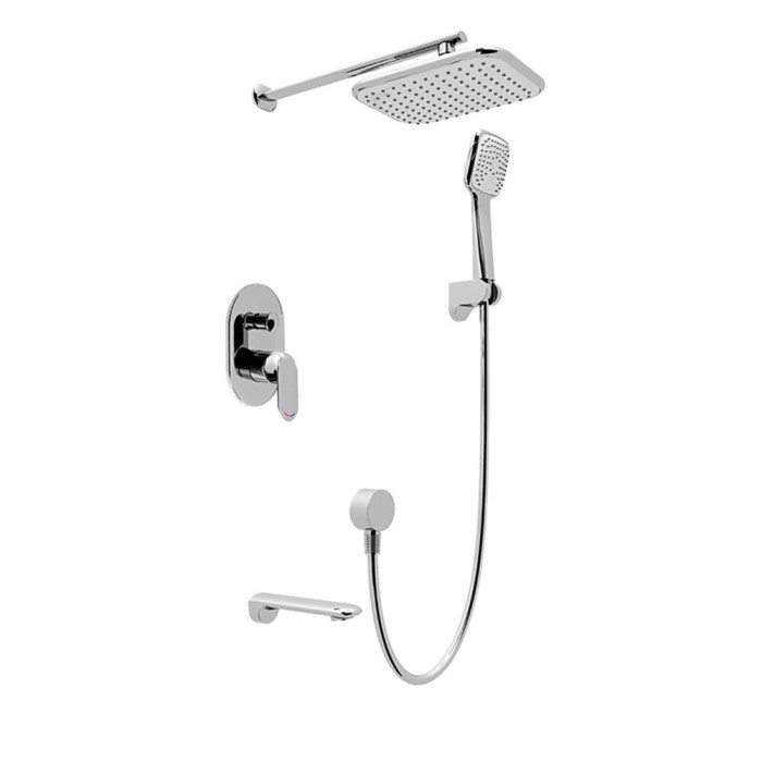 Плитка керамогранит Душевая система Devit Soul 1824SP для пола