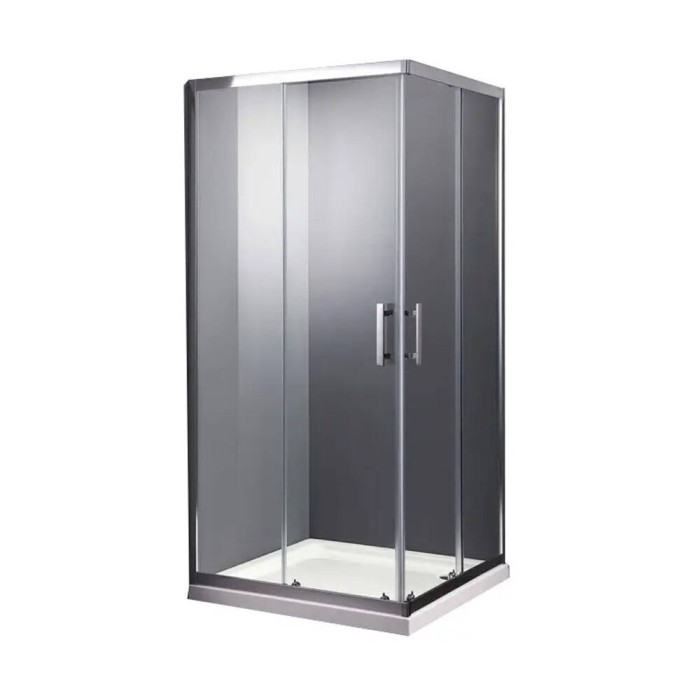 Душова кабіна Primera Frame SHRC53906 90х90 см профіль хром/прозоре скло