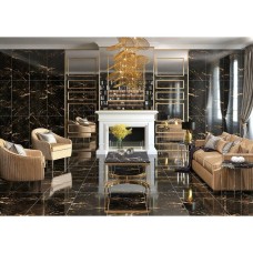 Керамограніт Megagres Golden Black 60x120 см