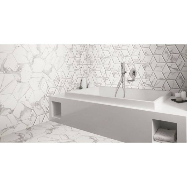 Керамогранит Realonda Zaire CARRARA 9×330×285 под мрамор