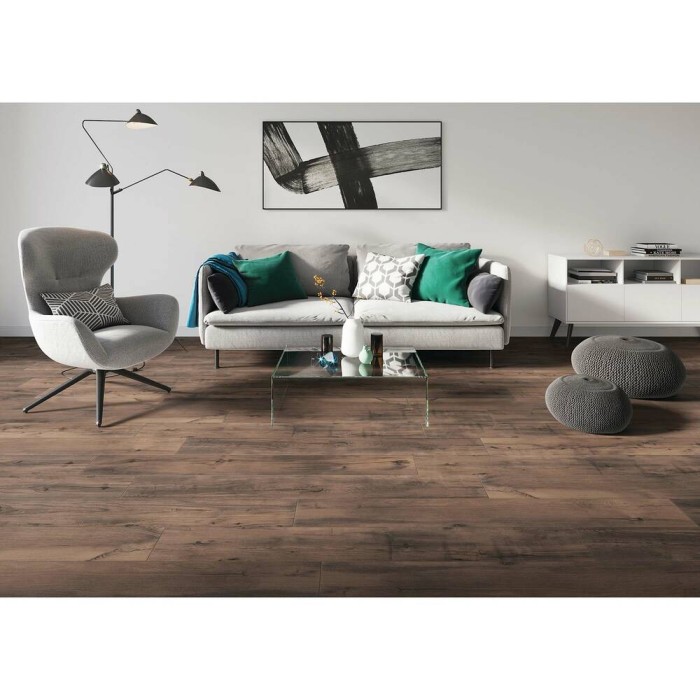 Керамогранит CERRAD PODLOGA TONELLA BROWN RECT 8×193×1202 под дерево