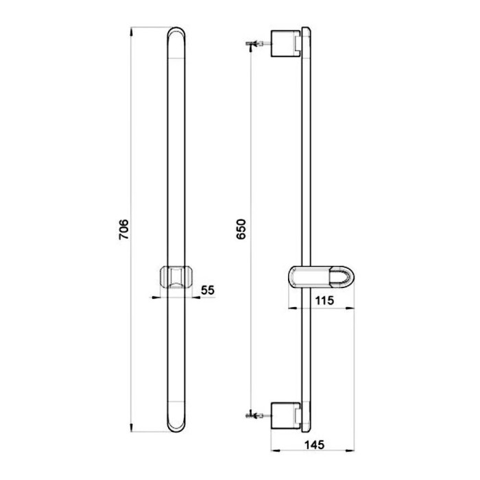 Плитка керамогранит Душевой комплект Devit 10320ER для пола