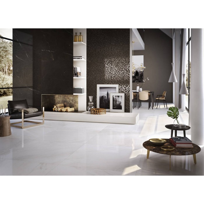 Керамогранит Imola Genus GNSH 75W RM 10×750×750 под камень