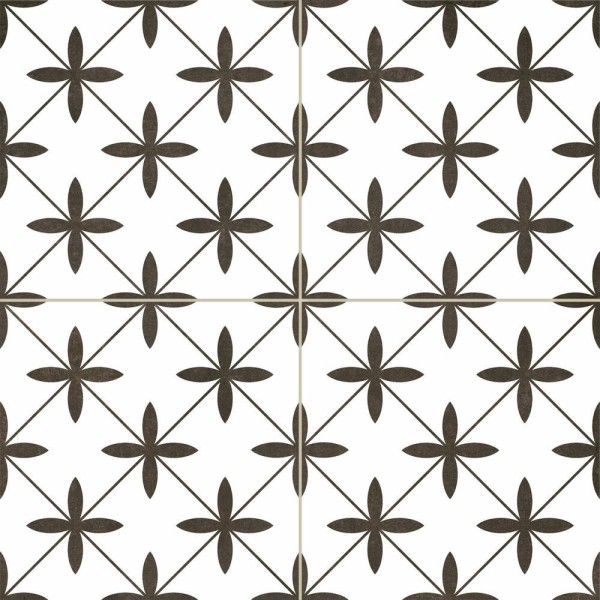 Напольная плитка Dual Gres Chic POOLE WHITE 10×450×450