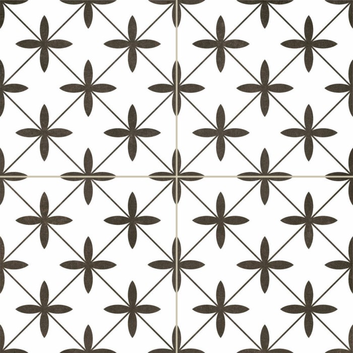 Напольная плитка Dual Gres Chic POOLE WHITE 10×450×450