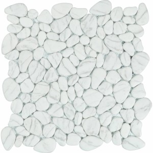 Мозаїка Mozaico De Lux V-Mos VL-425W White Stone Mosaic 28,5x28,5 см