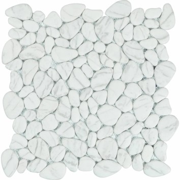 Мозаїка Mozaico De Lux V-Mos VL-425W White Stone Mosaic 28,5x28,5 см