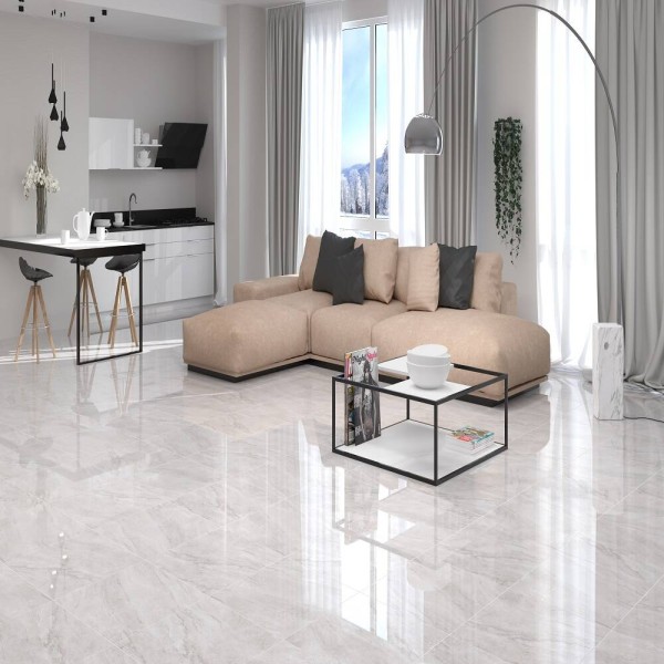 Керамограніт Megagres Stone 1043 Lt Grey 60x60 см